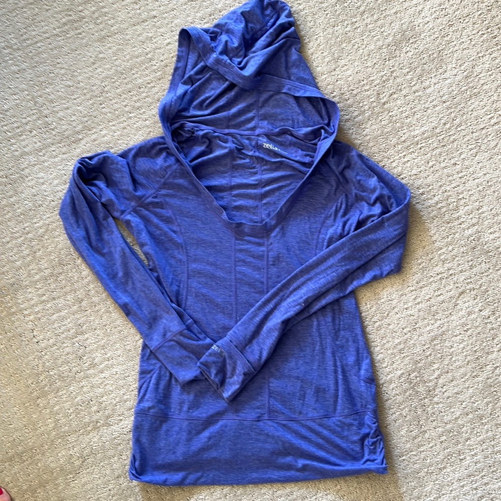 Zella Pullover Scoopneck Lightweight Performance Running Small